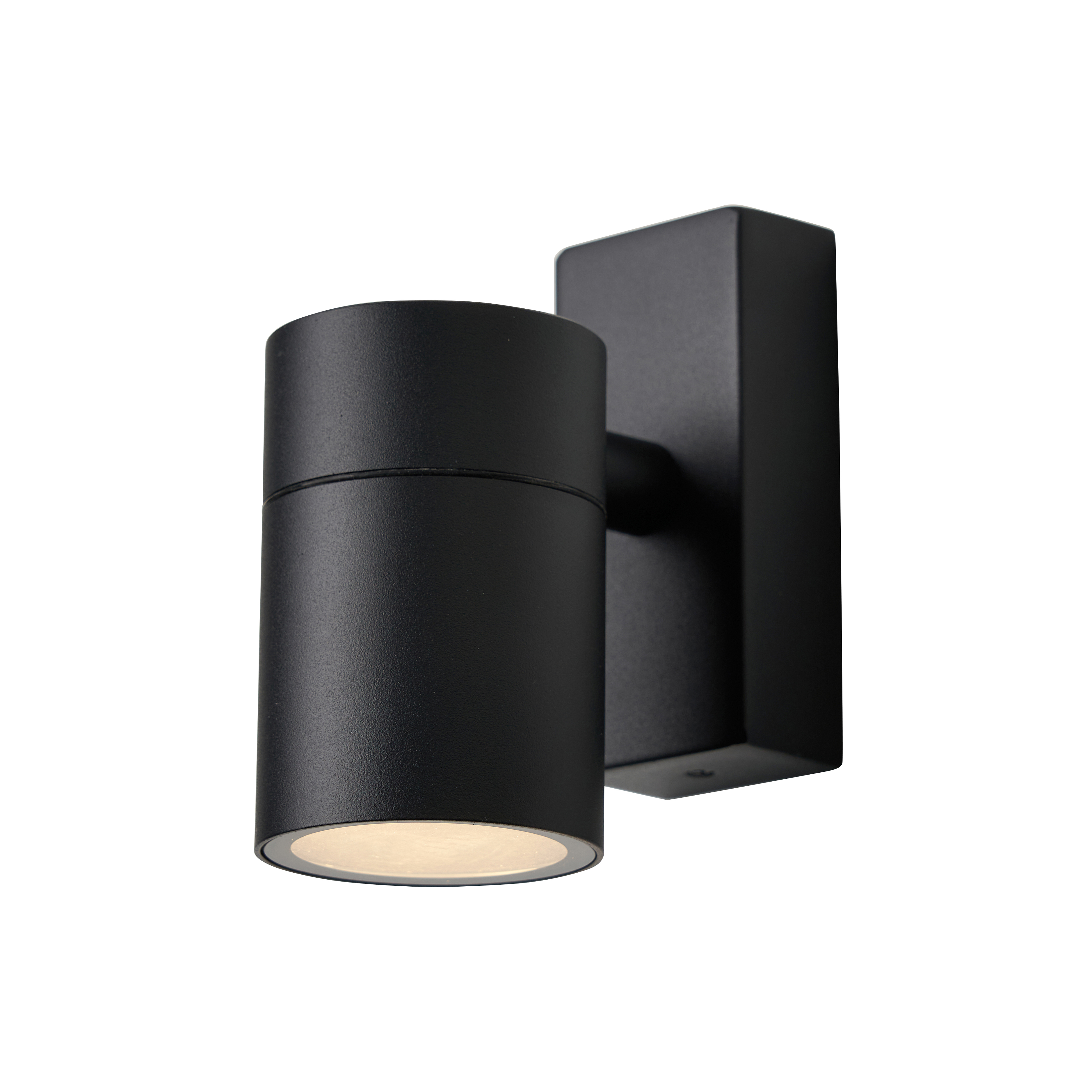 Leto Up or Down Outdoor Wall Light Black